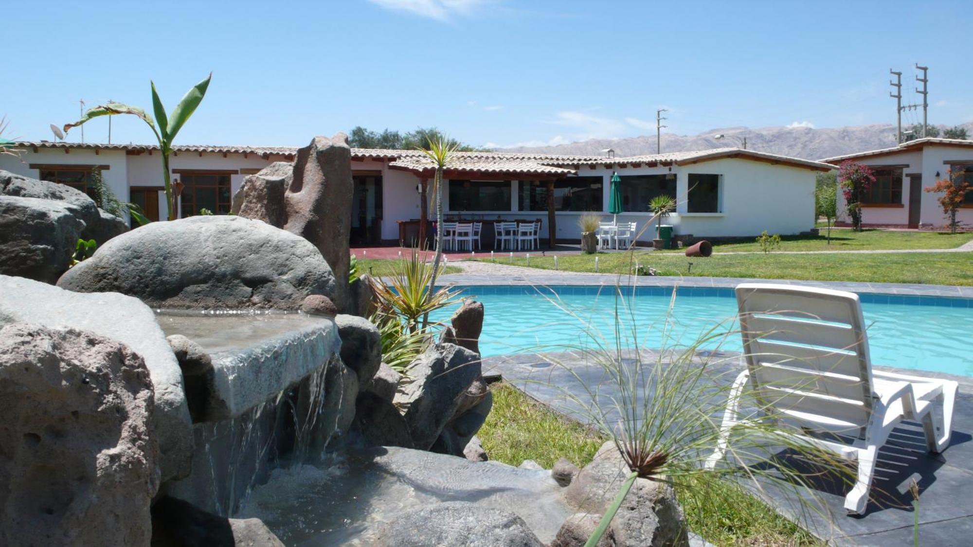 Hotel Casa Hacienda Nasca Oasis Nazca Exterior foto