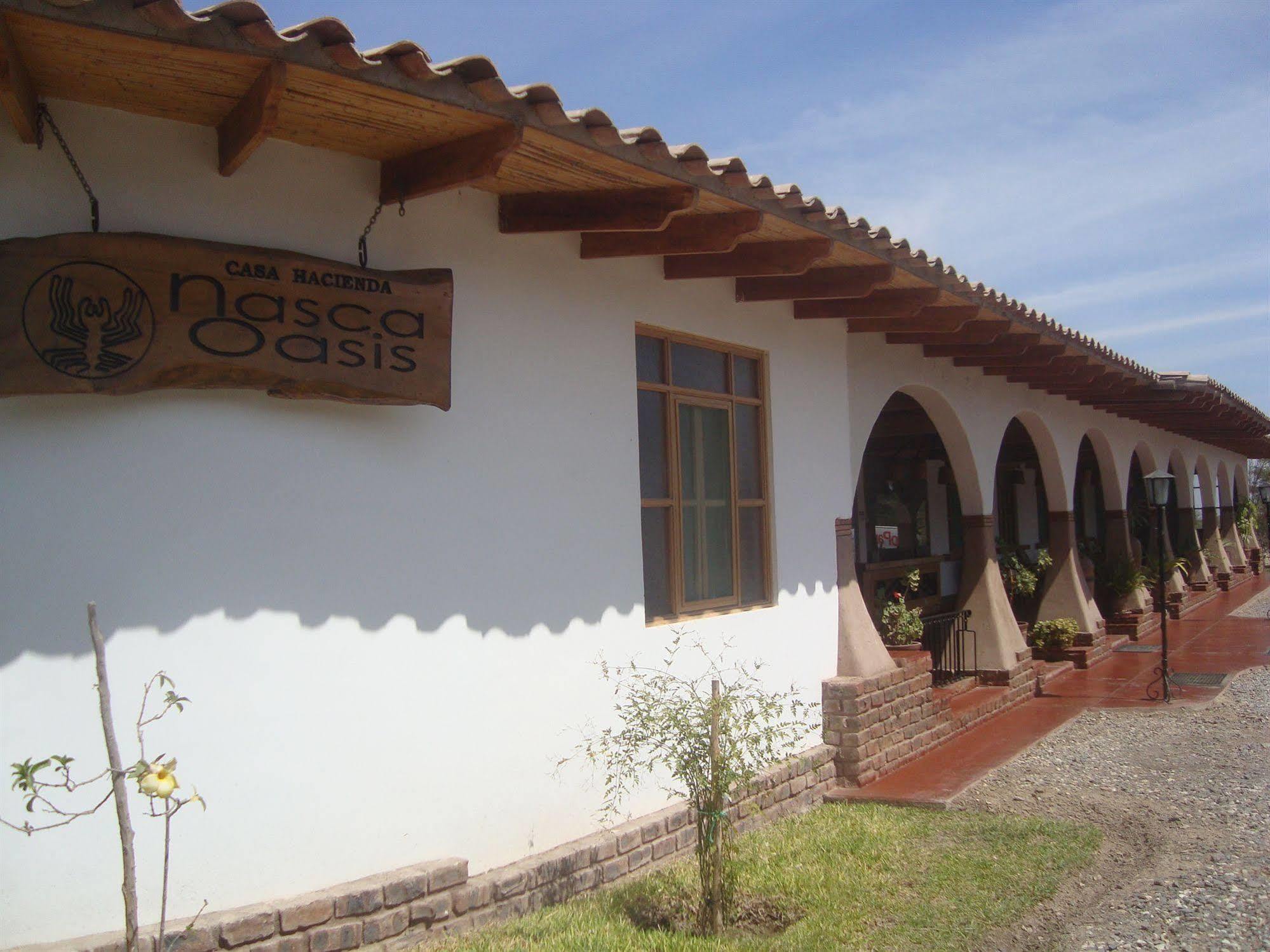 Hotel Casa Hacienda Nasca Oasis Nazca Exterior foto